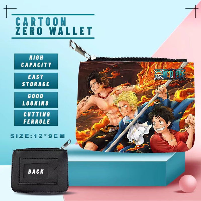 One Piece Anime Coin Purse