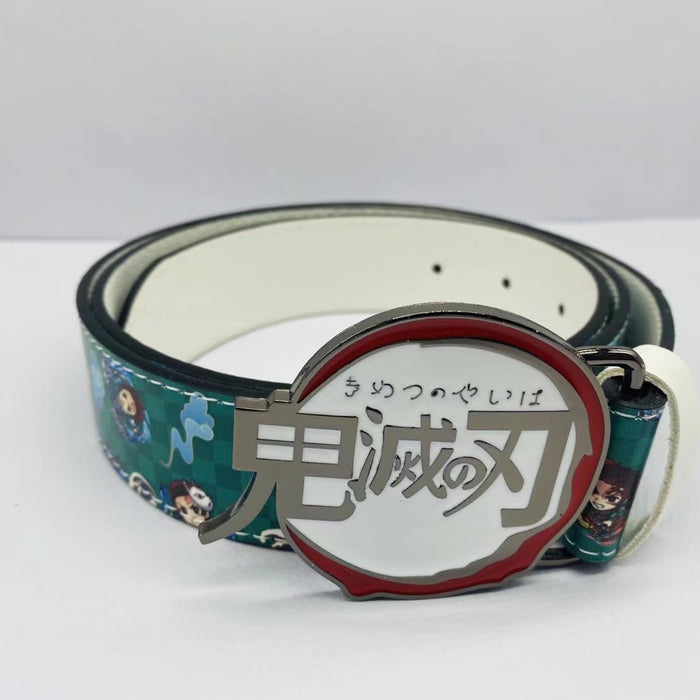 Demon Slayer leather Belt