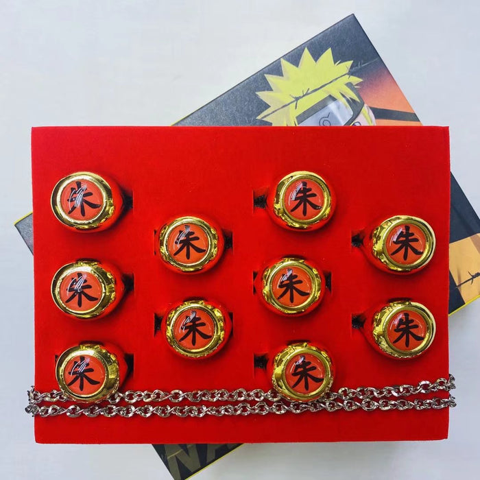 Naruto - Wearing Cosplay Ring Set Accessories