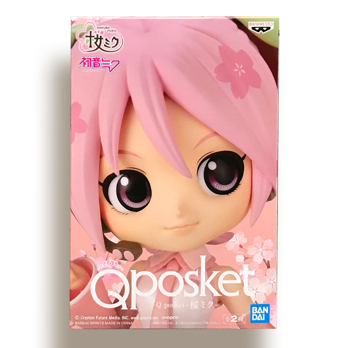 BANDAI BANPRESTO Vocaloid Q Posket Sakura Miku (Ver.B)