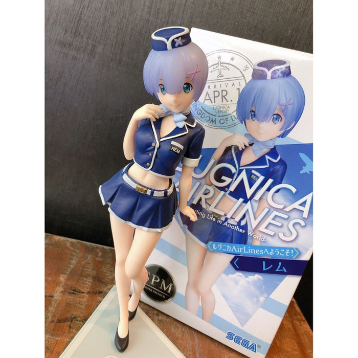 Sega: Re:Zero Super Premium Figure - REM Welcome to Lugnica Airlines