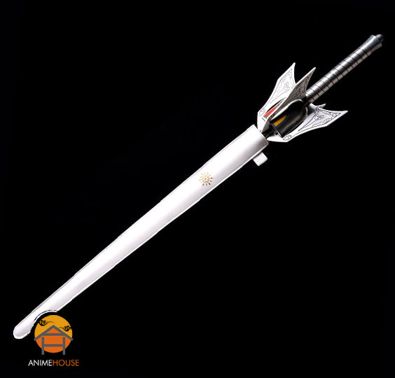 Weapon Metal Sword - RWBY White Snow Weiss Schnee Silver Myrtenaster Rapier Sword 543