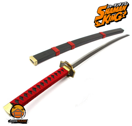 metal sword shaman king Yoh Asakura sword 472