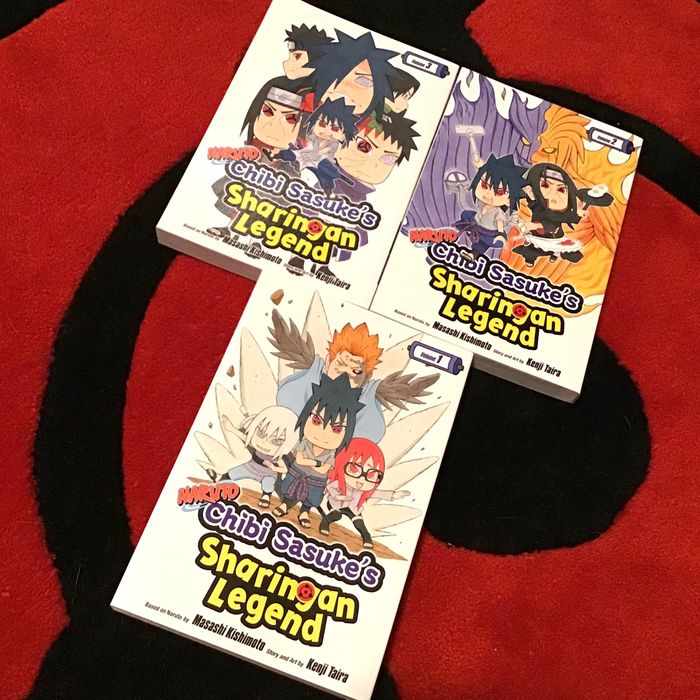 Naruto: Chibi Sasuke's Sharingan Legend Manga Book