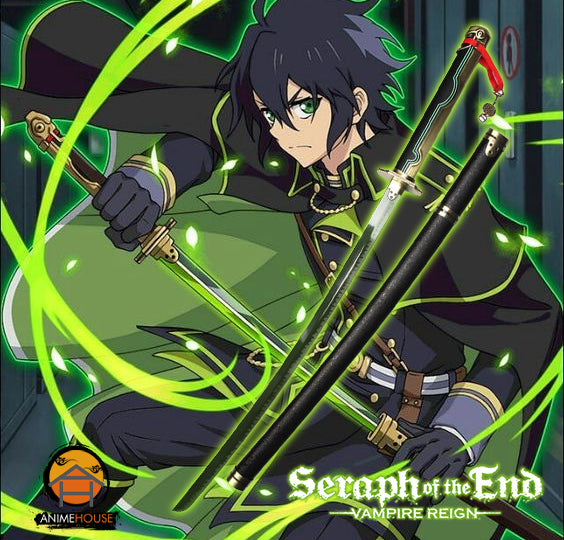 Metal sword Seraph of the end Yuichiro Hyakuya sword 595a