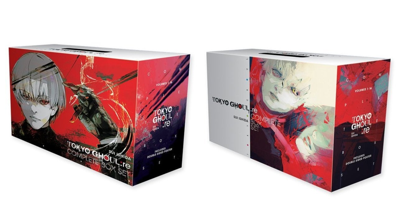 Tokyo Ghoul: re Complete Box Set: Includes vols. 1-16 with premium (English) Complete Manga Box Set