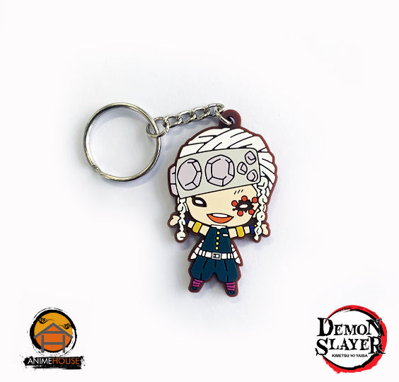 demon slayer Uzui Tengen key chain