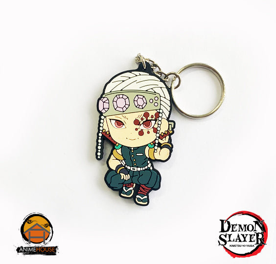 demon slayer Uzui Tengen key chain