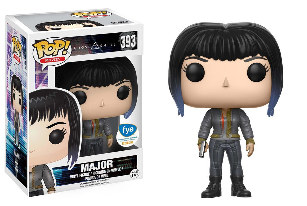 Funko Pop Ghost in the Shell - Major w/ Jacket & Gun Pop! Figure